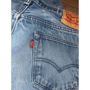Rare Levi 501 white oak cone faded jeans 36 x 34